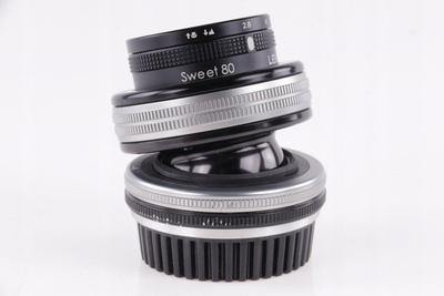 Објектив Lensbaby Composer Pro II Sweet 80, 80mm f/2.8, за Canon EF, црн