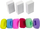 Set lojë LEANToys Hair Chalk, 3 ngjyra, për ngjyrosje flokësh, shumëngjyrësh