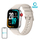 Set smartwatch Colmi C8 Max, 4.4cm, thirrje Bluetooth, argjend
