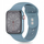 Rrip ore Tech-Protect Silicone për Apple Watch 44mm, TPU, blu