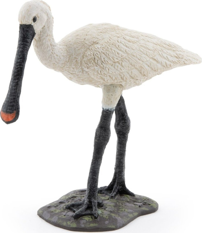 Figurë lodër PAPO Wild Animal Kingdom Eurasian Spoonbill, PVC, e bardhë