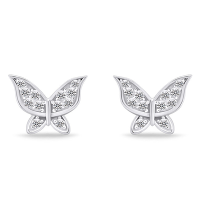 Vathё Brilio Silver Butterfly EA632W