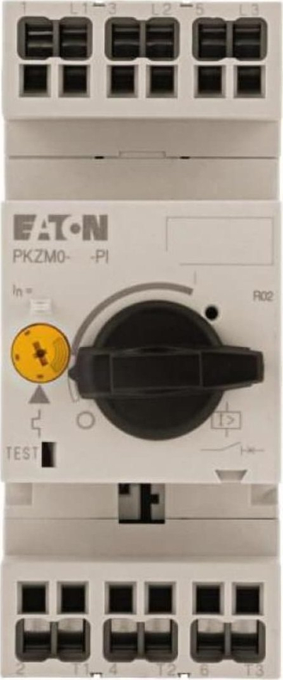 Ndërprerës mbrojtës motori Eaton PKZM0-6,3-PI, 6.3A, 690V, gri