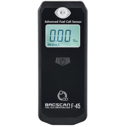 Alkooltest Breathalyzer BACscan F-45, sensor elektro-kimik, ekran LCD, i zi