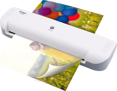 Laminator Olympia A 210, A4, me laminim me të nxehtë, i bardhë-gri