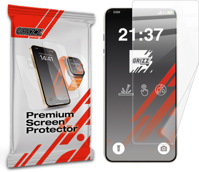 Folie mbrojtëse keramike Grizz CeramicFilm për Oppo Find X8 Ultra, transparente, që s’e zë gërvishtja kollaj