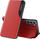 Këllëf telefoni Eco Leather View për Samsung Galaxy S22 Plus, tip libër, i zi