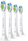 Koka furçe dhëmbësh Philips Sonicare HX6064 Optimal White, set me 4 copë, të bardha