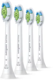 Koka furçe dhëmbësh Philips Sonicare HX6064 Optimal White, set 4 copë, të bardha