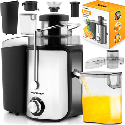 Shtrydhëse frutash Berdsen BD-750, 600W, 0.5L, e zezë