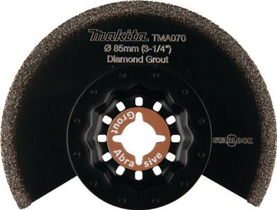 Teh segmenti Makita TMA070, 85mm, me diamant, i zi