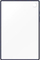 Këllëf për tablet Samsung Galaxy Tab A8 Clear Edge Cover, pjesa mbrapa transparente, kundër rrëshqitjes, blu navy
