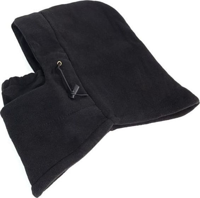 Maskë balaklava dimri uniseks, fleece, një masë, e zezë