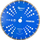 Disk prerës diamant Geko Premium 350mm, segmentuar, blu