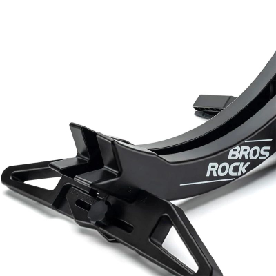 Mbajtëse dyshemeje për biçikletë Rockbros, gjerësi 3-8 cm, plastikë ABS, e zezë