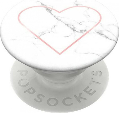 Mbajtëse telefoni PopSockets PopGrip Stoney Heart, bazë që rrëshqet, kapak që ndërrohet, me shumë ngjyra