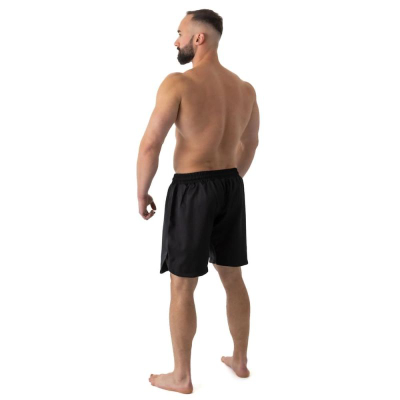 Кратки панталони за тренинг Bushido Black MMA Training, полиестер, црни