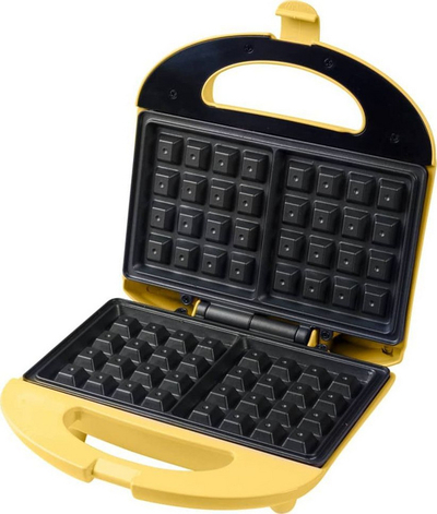 Makinë për waffle Bestron ASW401V, 700 W, e verdhë