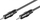 Kabllo audio Goobay AVK 119-1000 Q, 3.5mm mashkull–mashkull, 10m, i zi