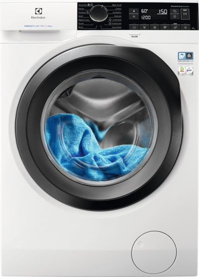 Lavatriçe Electrolux EW7FN248S, 8 kg, 1400 xhiro, e bardhë