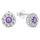 Vathë Brilio Silver Flowers EA331WAM