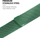 Rrip çeliku Crong Milano Steel për Apple Watch 42/44/45 mm, çelik inox, jeshil