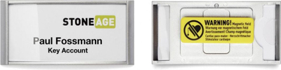 Identifikator emri Durable 8540, me magnet, 30 x 65 mm, i tejdukshëm