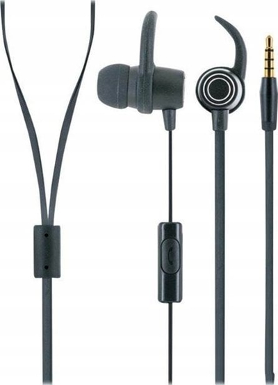 Kufje Schwaiger KH470S in ear, 3.5 mm, me mikrofon, të zeza