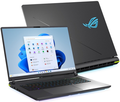 Laptop gaming ASUS ROG Strix G18 G815LR, 18" 2.5K 240Hz, Ultra 9 275HX, RTX 5070 Ti, 64GB RAM, 4TB SSD, gri