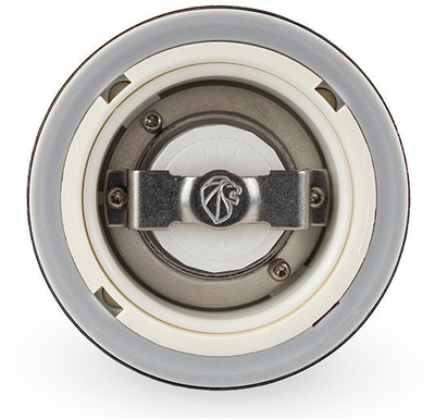 Mulli manual për kripë Peugeot Madras, 21 cm, sistem U Select, dru ulliri dhe çelik inox