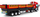 Set blloqesh për ndërtim Wange Heavy Truck 4970, 323 pjesë, kamion TIR i kuq