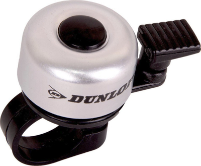 Zile biçiklete Dunlop Pear 35mm, metal, ngjyrë argjendtë