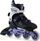 Патини инлајн Fila Legacy QF за жени, тркала 84mm 83A, лежишта ABEC 7, сива