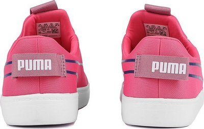 Atlete për kalamaj Puma Courtflex V2 Slip On PS, pa lidhëse, nr 32.5, rozë