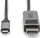 Kabllo USB-C në DisplayPort Digitus DB-300334-020-S, 2m, 8K, e zezë
