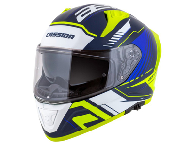 Helmetë integrale Cassida Aero Drome, ECE 22.06, 1350g, e zezë