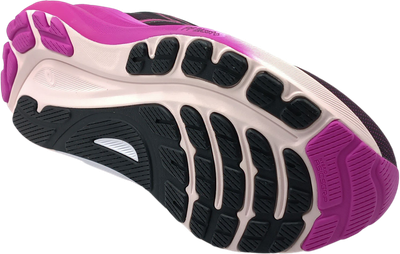 Atlete vrapimi Asics Gel-Kayano 31, stabilitet, e zezë magenta