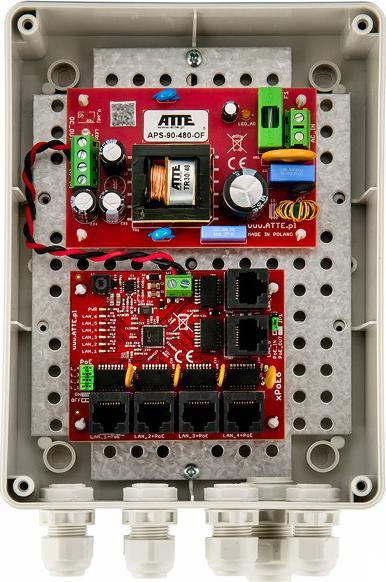 Switch PoE IP-5-11-M2, 5 porta, 10/100Mbps, i jashtëm