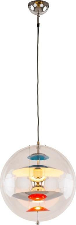 Llambadar varës Netlighting ITLMDE616/1, 1xE27, Ø40cm, krom shumëngjyrësh
