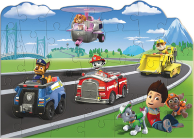 Puzzle dyshemeje gjigant Dodo Paw Patrol, 40 copa, shumëngjyrësh
