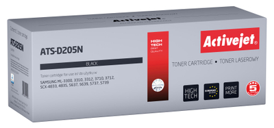 Toneri Activejet ATS-D205N, për printerë Samsung, 2000 faqe, i zi