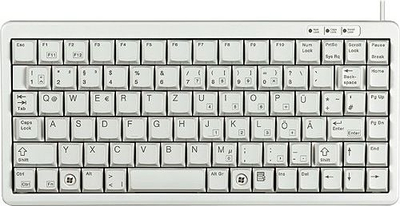 Tastierë CHERRY G84-4100 Compact, me kabllo, kompakte, e zezë