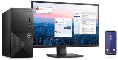 Kompjuter Dell Vostro 3910, Core i5 12400, 16GB RAM, 256GB SSD, i zi