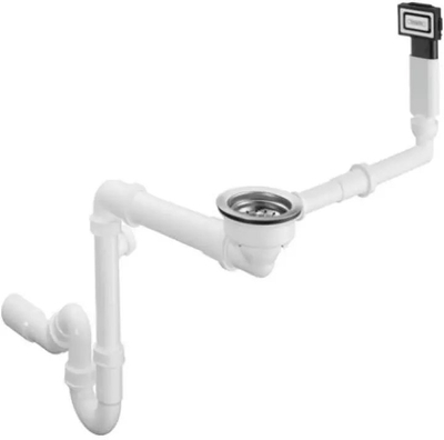 Sifon lavamani Hansgrohe, universal, krom