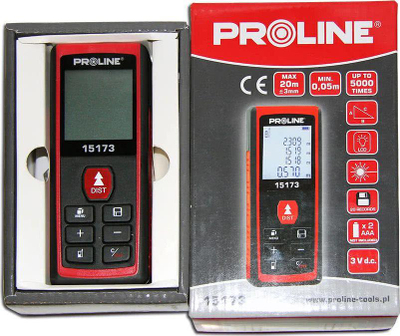 Largësimatës me laser Proline 20m (15173)