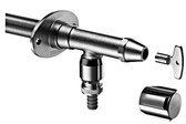 Valvul e jashtme Schell Polar II 039970399, 1/2", kundër ngrirjes, krom mat