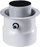 Adapter kondensimi Termet Spiroflex 80/125, drejt, i bardhë