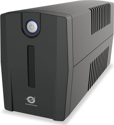 UPS Conceptronic ZEUS02ES, 850VA 480W, me AVR, ngjyrë e zezë