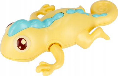 Lodër për banjo MEGA CREATIVE Lizard 502320, me mekanizëm me rrotullim, 14 cm, me shumë ngjyra