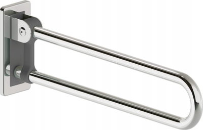 Dorezë muri palosëse Deante, 70 cm, çelik inox, antracit
